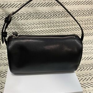 The Row Black Leather Bag